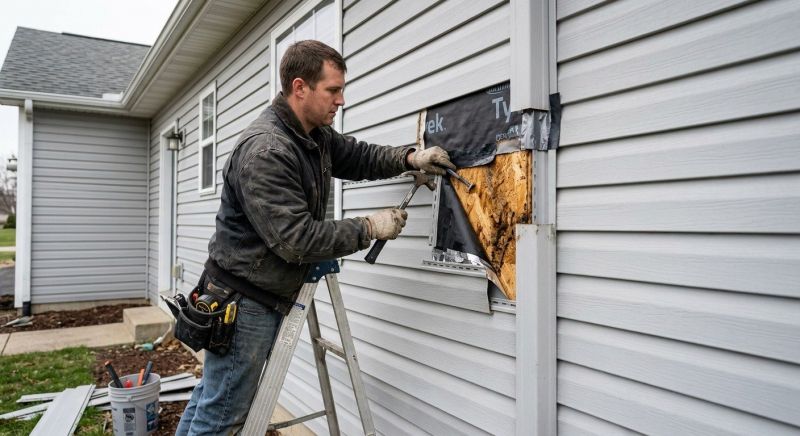 Metal Siding Repair